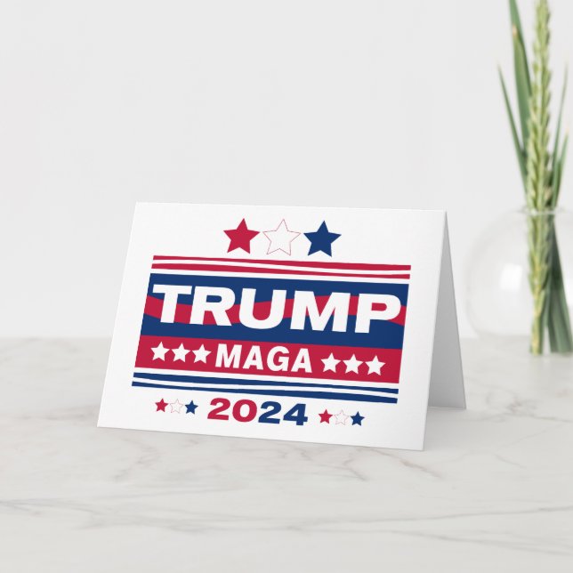 TRUMP~MAGA~2024 CARD (Front)