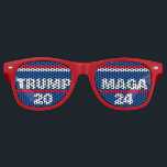 TRUMP MAGA 2024 RETRO SUNGLASSES<br><div class="desc">TRUMP MAGA 2024</div>