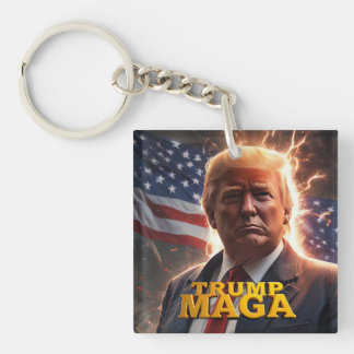 Trump MAGA Key Ring