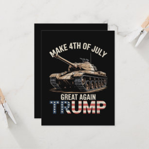 Trump Make 4th of July Great Again with Military Invitation