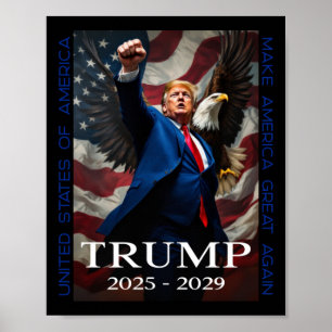 Trump Make America Great Again 2025 Poster