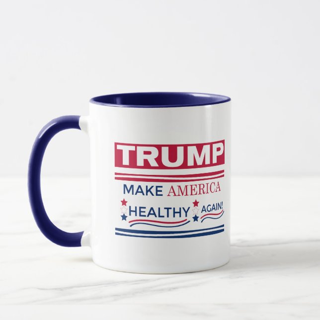 Trump Make America Healthy Again Mug (Left)