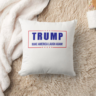Trump: Make America Laugh Again! Cushion