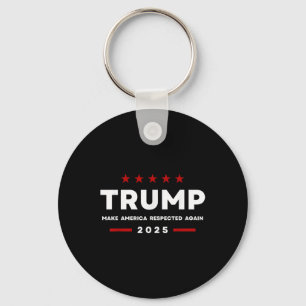 Trump Make America Respected Again 2025 Women Men Key Ring