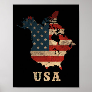 Trump Make Canada Great Again 51st State Canada An Poster