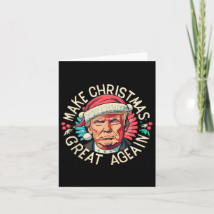 Trump Make Christmas Great Again 2024 Winner Card