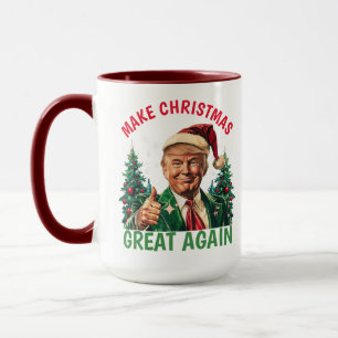 Trump Make Christmas Great Again Mug