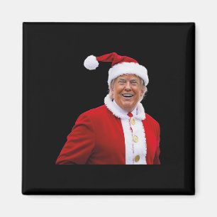 Trump Make Christmas Great Again Santa Trump 2  Magnet
