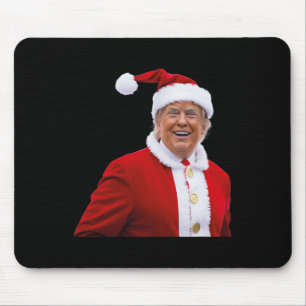 Trump Make Christmas Great Again Santa Trump Mouse Pad