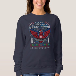 Trump Make Christmas Great Again Ugly Sweater