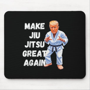 Trump Make Jiu-jitsu Great Again Bjj  Mouse Pad