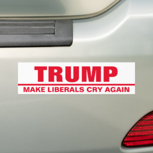 Trump Make Liberal Cry Again President Election Bumper Sticker