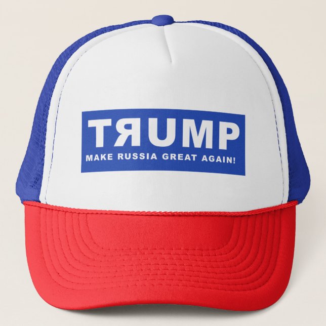 TRUMP MAKE RUSSIA GREAT AGAIN HAT AND OTHJER GEAR (Front)