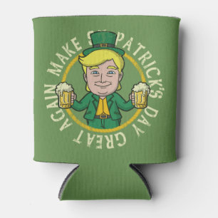 Trump Make St Patrick's Day Great Again Can Cooler