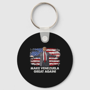 Trump Make Venezuela Great Again _9 Key Ring