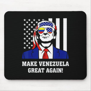 Trump Make Venezuela Great Again For Men Women Mouse Pad
