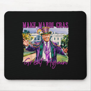 Trump Mardi Gras Carnival Party Make Mardi Gras Mouse Pad
