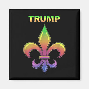 Trump Mardis Gras _1  Magnet