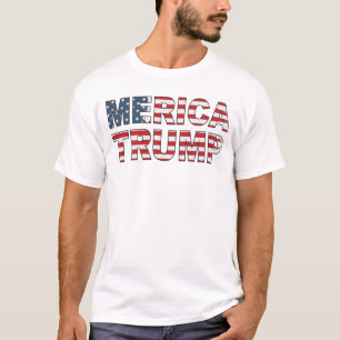Trump Merica 4th of July American Flag Murica T-Shirt