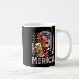 Trump Merica Make 4th Of July Great Again Men Drin Coffee Mug