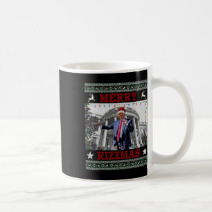 Trump Merrry Rizzmas Funny Humourous Trump Dance C Coffee Mug