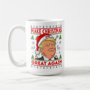 Trump Merry Christmas Mug, Donald Trump Coffee Mug