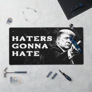 Trump Middle Finger 2026 Meme Funny Desk Mat