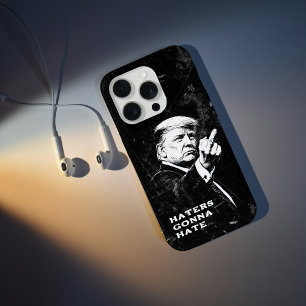 Trump Middle Finger 2026 Meme Funny iPhone 15 Pro Case