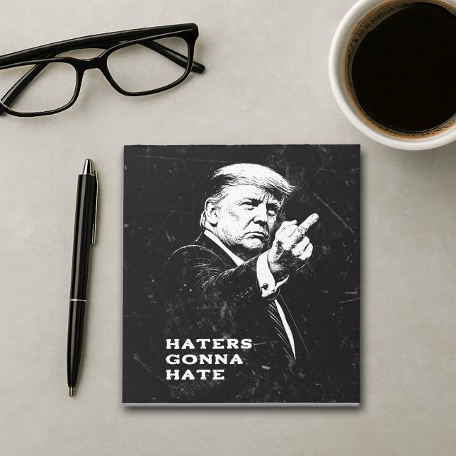 Trump Middle Finger 2026 Meme Funny Notepad (Creator Uploaded)