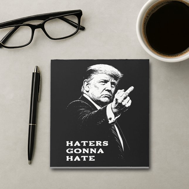 Trump Middle Finger 2026 Meme Funny Notepad (Creator Uploaded)