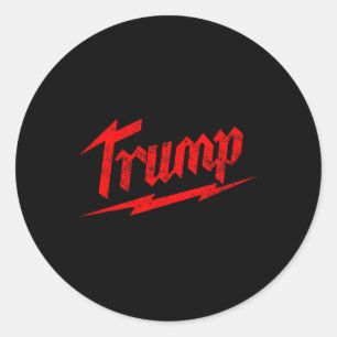 Trump Milwaukee Classic Round Sticker