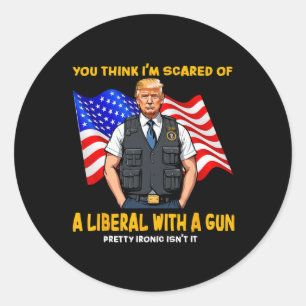 Trump Missed Me Pennsylvania Rally Patriot Usa 202 Classic Round Sticker