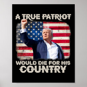 Trump Missed Me Pennsylvania Rally Patriot Usa 202 Poster