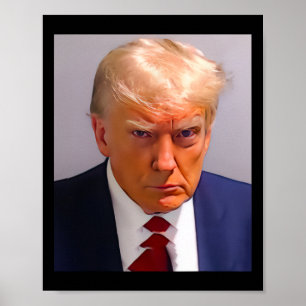 Trump Mug Shot 1  Poster
