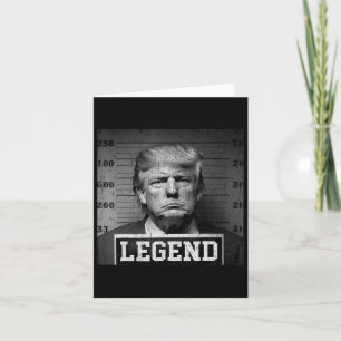 Trump Mug Shot Card
