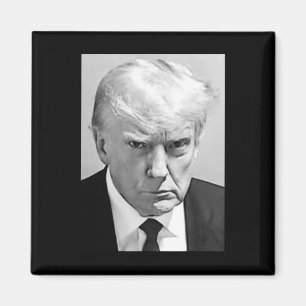 Trump Mug Shot - Donald Trump Mug Shot Magnet