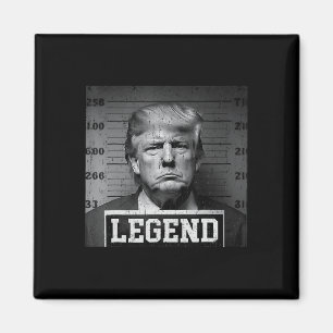 Trump Mug Shot  Magnet