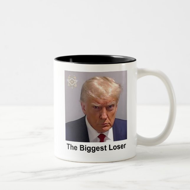 Trump Mug "The Biggest Loser" mugshot (Right)