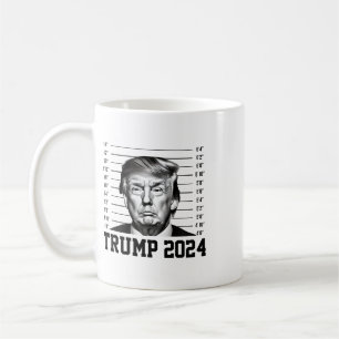 Trump Mugshot 45 Legend President Coffee Mug