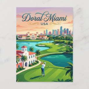 Trump National Doral Miami USA Postcard