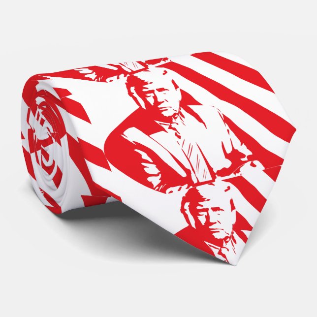 TRUMP NECK TIE (Rolled)