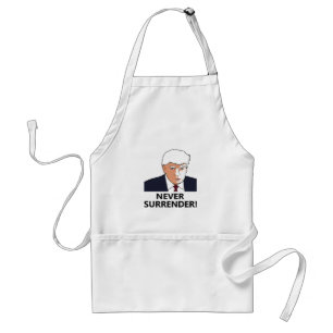 Trump Never Surrender Mug Shot Standard Apron
