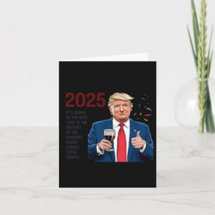 Trump New Year  Card