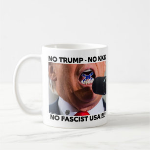 TRUMP "NO FASCIST USA" COFFEE MUG