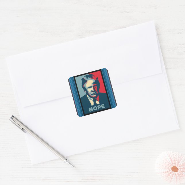 Trump Nope Sticker (Envelope)