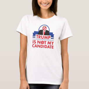 Trump Not My Candidate Women's Tank Top