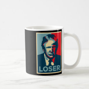 Trump Obama Hope Poster Loser Coffee Mug