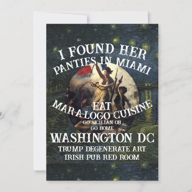 Trump Orders Legalizes Concentration Camps Germany Invitation (Front)