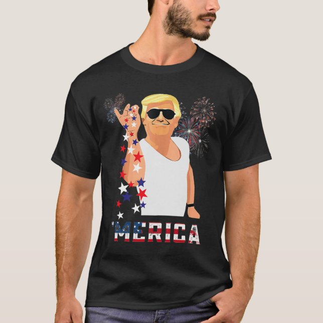 Trump Outfits 2024 Usa Election President Donald T T-Shirt (Front)