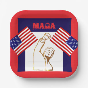 TRUMP PAPER PLATE
